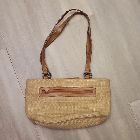 Womens Vintage Woven Straw Shoes‎ Flip Flops Boots Heels Multi Pocket Satchel - Picture 2 of 14